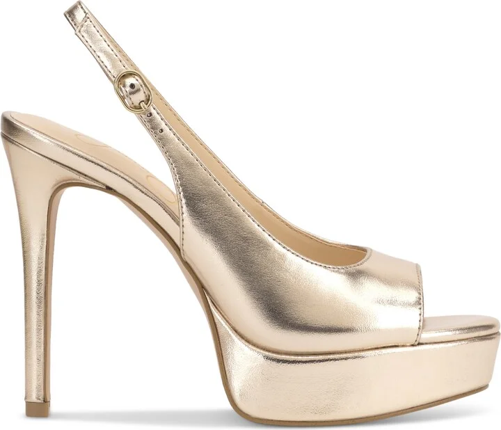 Jessica Simpson Women's Sibilla Slingback Platform Stiletto Pumps - Image 2
