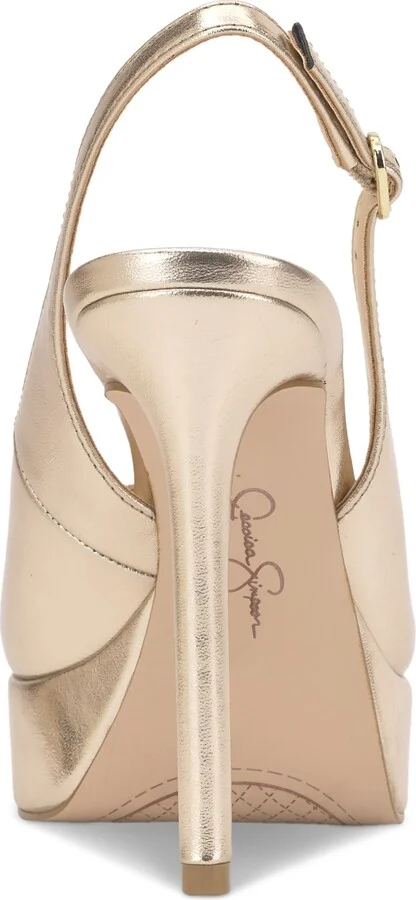 Jessica Simpson Women's Sibilla Slingback Platform Stiletto Pumps - Image 3