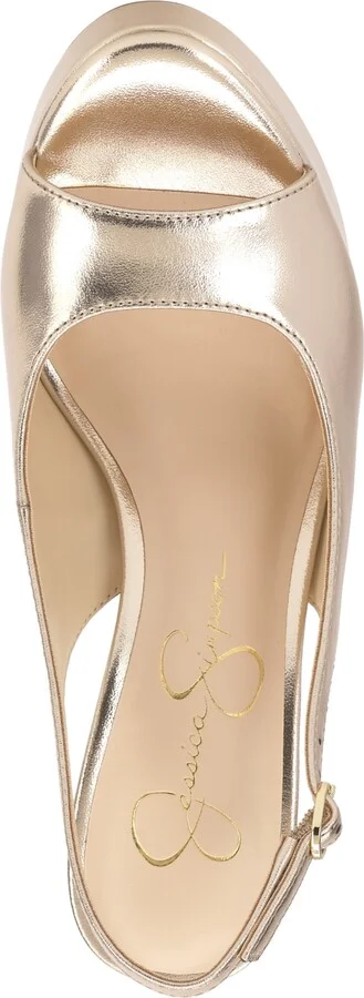 Jessica Simpson Women's Sibilla Slingback Platform Stiletto Pumps - Image 4
