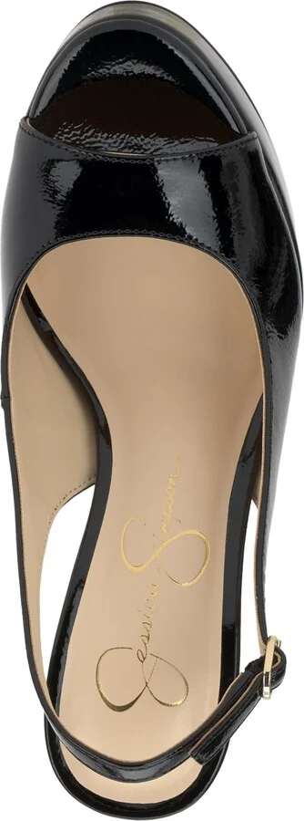 Jessica Simpson Women's Sibilla Slingback Platform Stiletto Pumps - Image 8