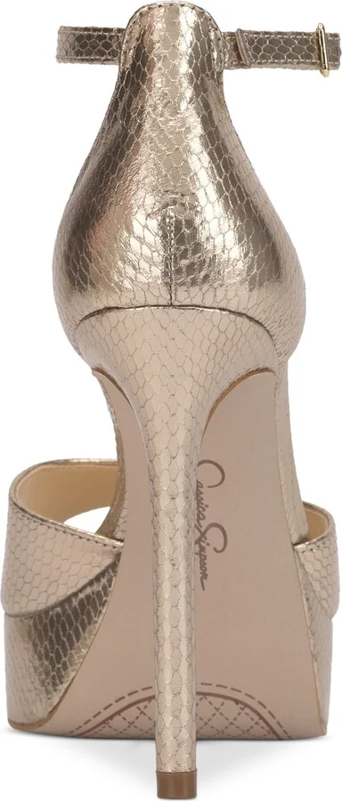 Jessica Simpson Women's Sohilea Two-Piece Platform Dress Sandals - Image 7