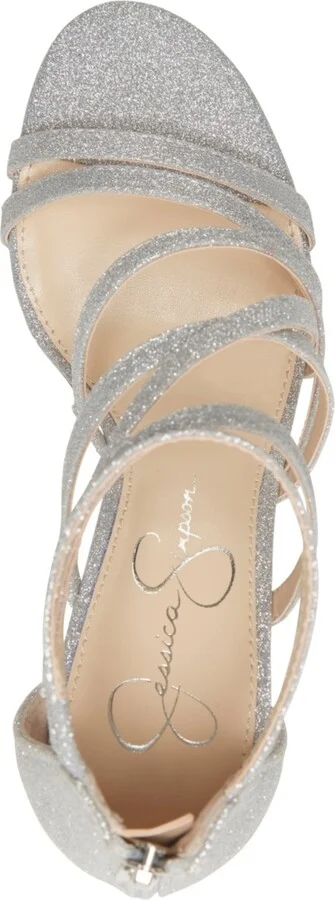 Jessica Simpson Women's Stassey Strappy Block Heel Dress Sandals - Image 4