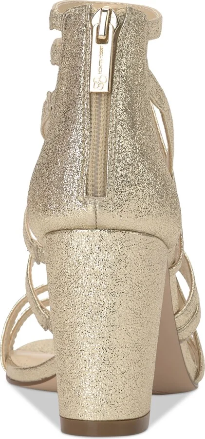 Jessica Simpson Women's Stassey Strappy Block Heel Dress Sandals - Image 7