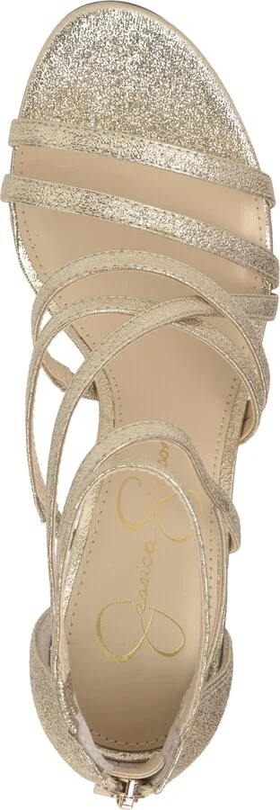 Jessica Simpson Women's Stassey Strappy Block Heel Dress Sandals - Image 8