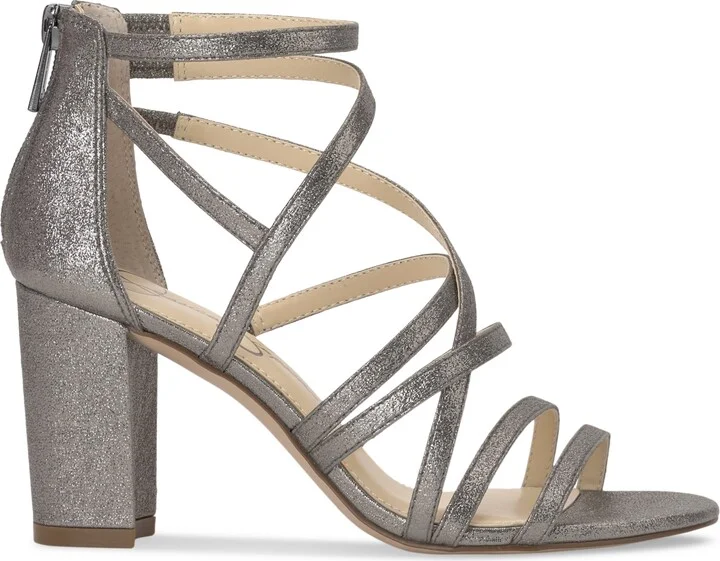 Jessica Simpson Women's Stassey Strappy Block Heel Dress Sandals - Image 10