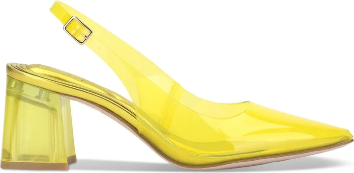 Jessica Simpson Women's Syrina Vinyl Slingback Pumps - Image 6