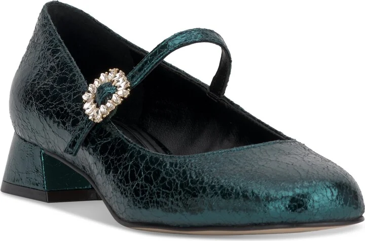 Jessica Simpson Women's Treen Block-Heel Mary Jane Pumps