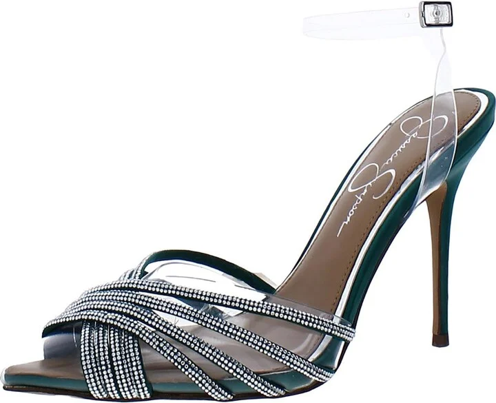 Jessica Simpson Women's Wamblee Ankle Strap High Heel Pump