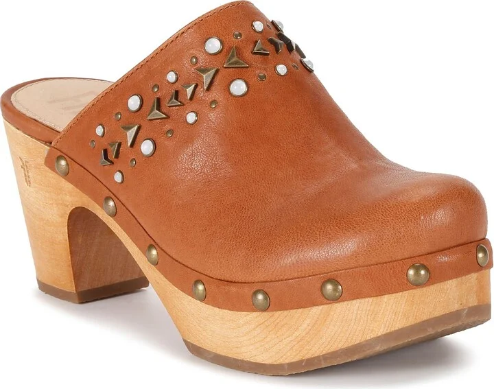 Jessica Stud Platform Clog