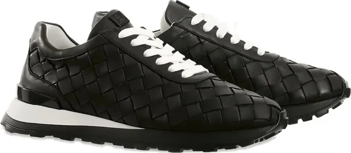 Jessie woven leather sneakers - Image 2