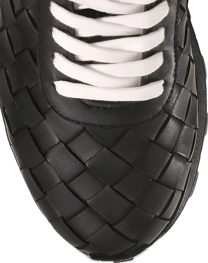 Jessie woven leather sneakers - Image 5