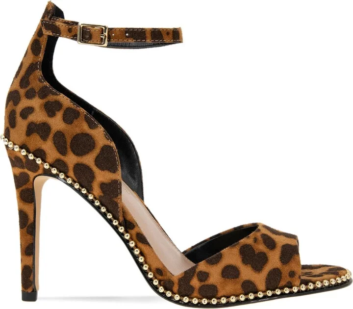 Jessika Snake Embossed Ankle Strap Sandal - Image 4