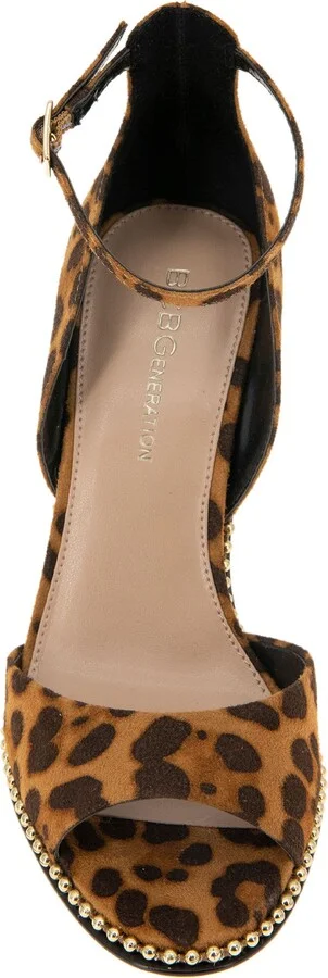 Jessika Snake Embossed Ankle Strap Sandal - Image 5