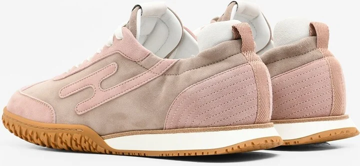 Jet Low-Top Sneakers in Rose Cancan and Rose Aquarelle Suede - Image 2
