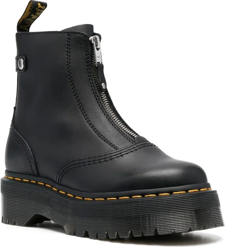 Jetta zip-up platform boots - Image 2
