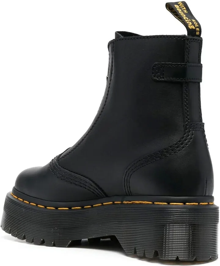 Jetta zip-up platform boots - Image 3