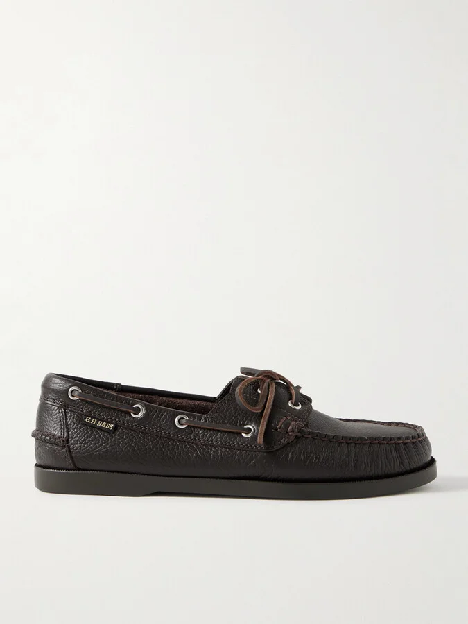 Jetty II Full-Grain Leather Boat Shoes