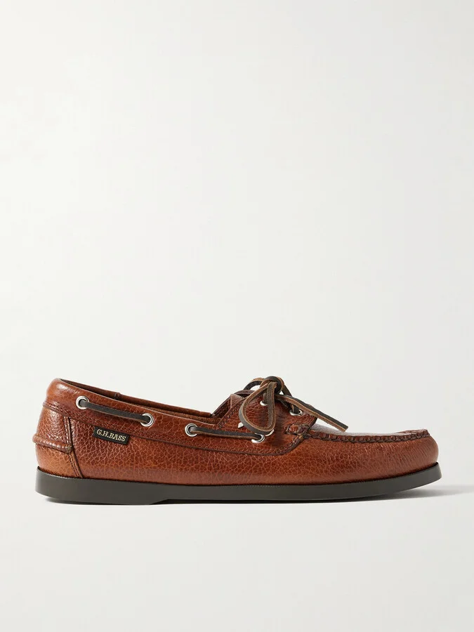 Jetty II Full-Grain Leather Boat Shoes