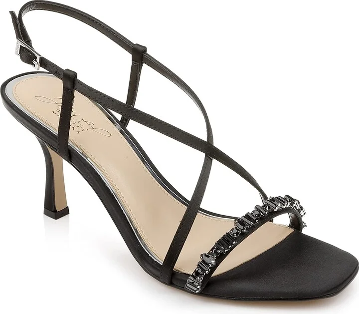 Jewel Badgley Mischka Alexis Crisscross Sandals
