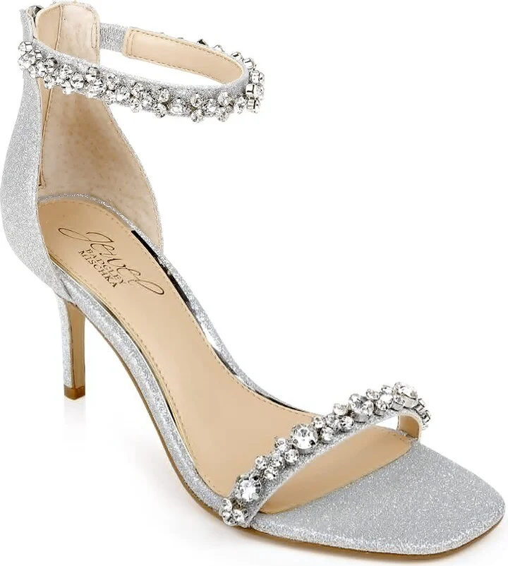 Jewel Badgley Mischka Dustyn Ankle Strap Sandal