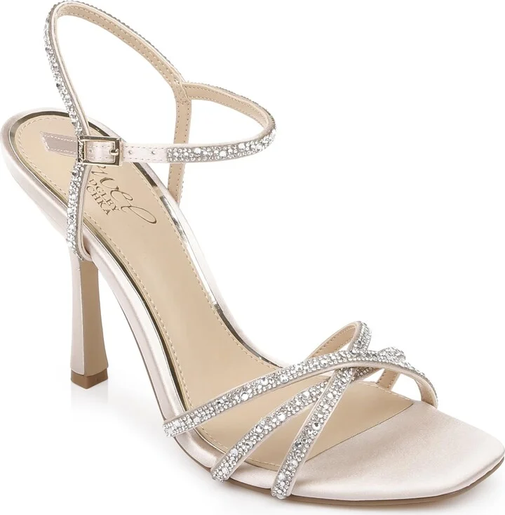 Jewel Badgley Mischka Georgia Strappy Sandal Stiletto