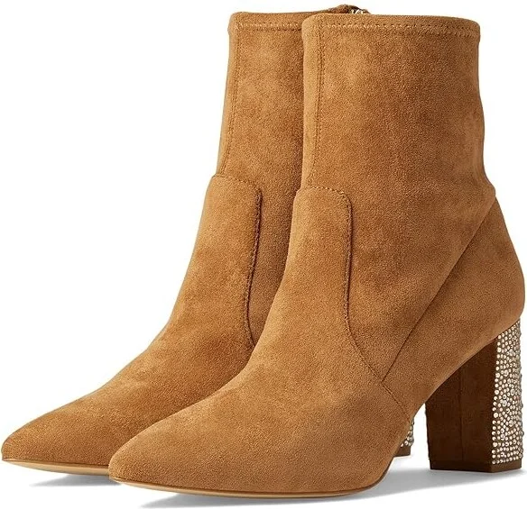 Jewel Badgley Mischka Gina Women's Shoes Nude : 10 M, Textile