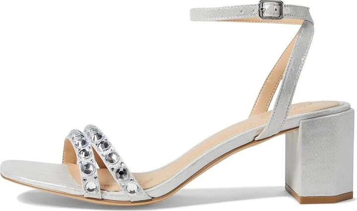 Jewel Badgley Mischka Honor Women's Sandals Gold Metallic : 8.5 M, Leather - Image 9
