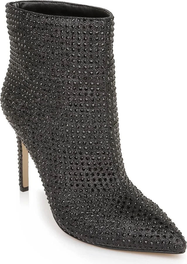 Jewel Badgley Mischka Jude Rhinestone Ankle Bootie
