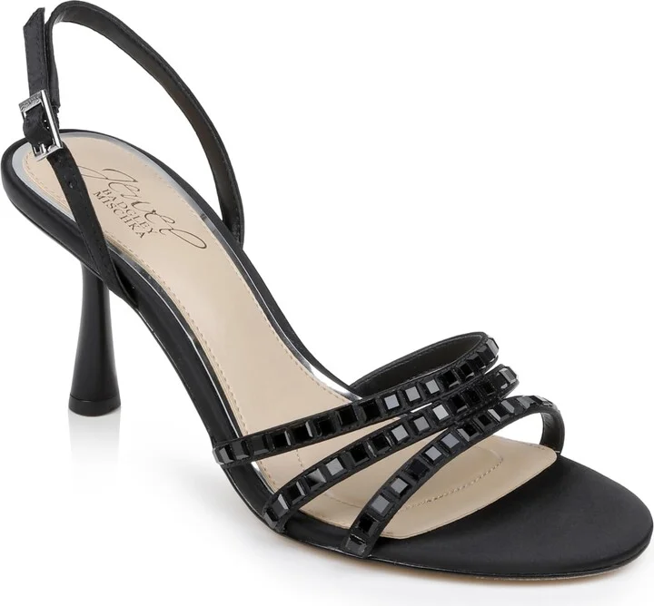 Jewel Badgley Mischka Kathryn Bejeweled Stiletto Sandal