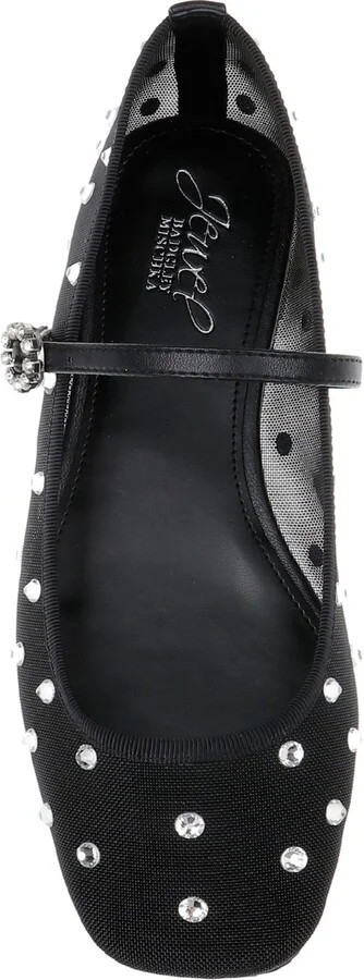Jewel Badgley Mischka Kaya Ballerina Evening Flat - Image 4