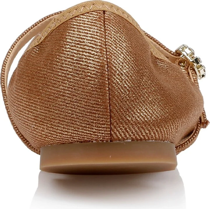 Jewel Badgley Mischka Kaya Ballerina Evening Flat - Image 11