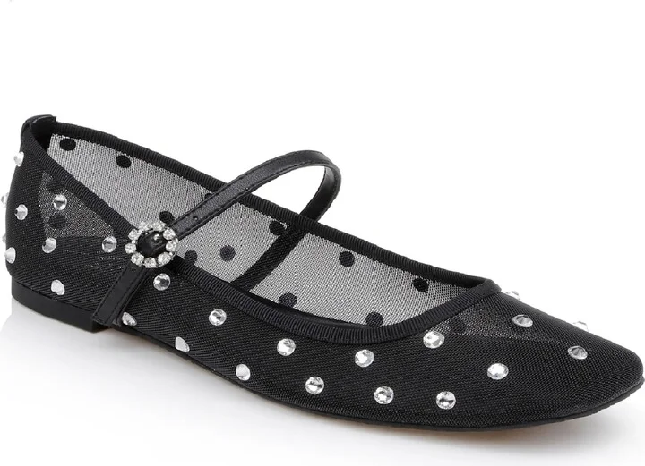 Jewel Badgley Mischka Kaya Ballerina Evening Flat