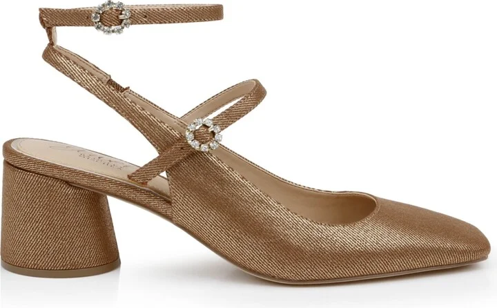 Jewel Badgley Mischka Keilani Maryjane Evening Pumps - Image 2