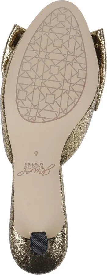 Jewel Badgley Mischka Kora Bow Slide Evening Sandal - Image 5