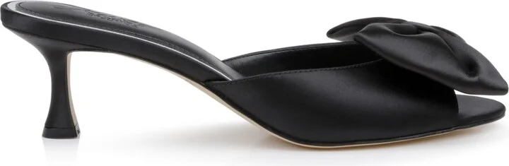 Jewel Badgley Mischka Kora Bow Slide Evening Sandal - Image 7