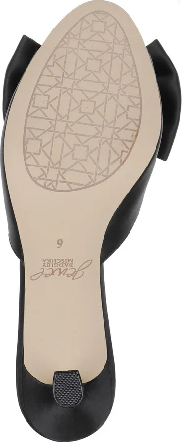 Jewel Badgley Mischka Kora Bow Slide Evening Sandal - Image 10