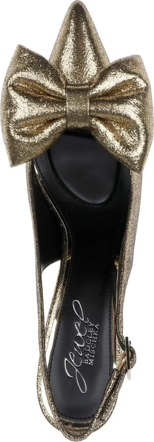 Jewel Badgley Mischka Kourtnay Bow Evening Pump - Image 4