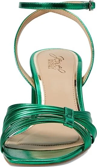 Jewel Badgley Mischka Michelle Women's Shoes Green : 6 M, Leather - Image 2