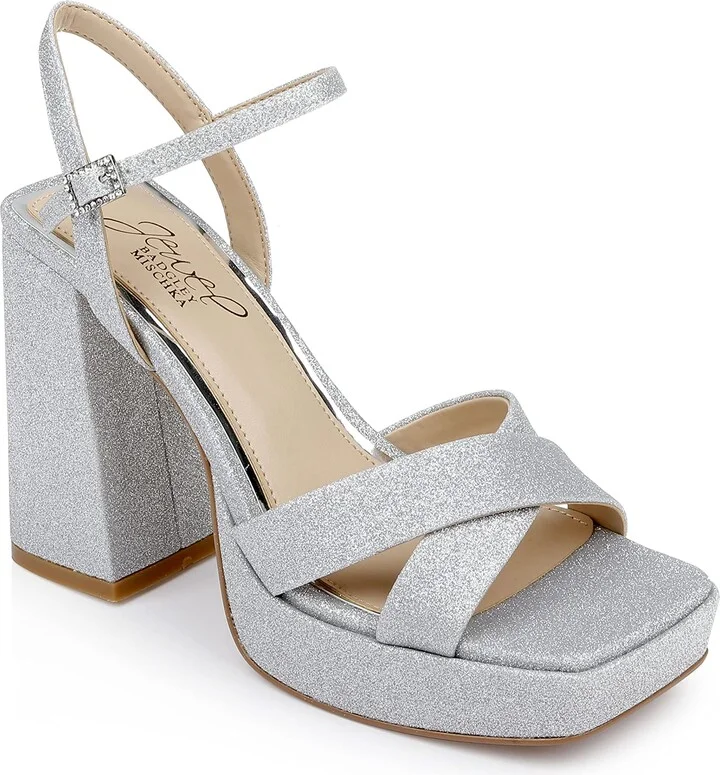 Jewel Badgley Mischka Rainbow Chunky Platform