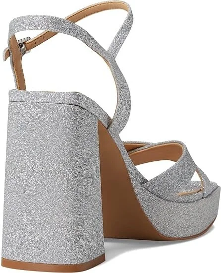 Jewel Badgley Mischka Rainbow Women's Shoes Silver : 7.5 M, Synthetic - Image 4