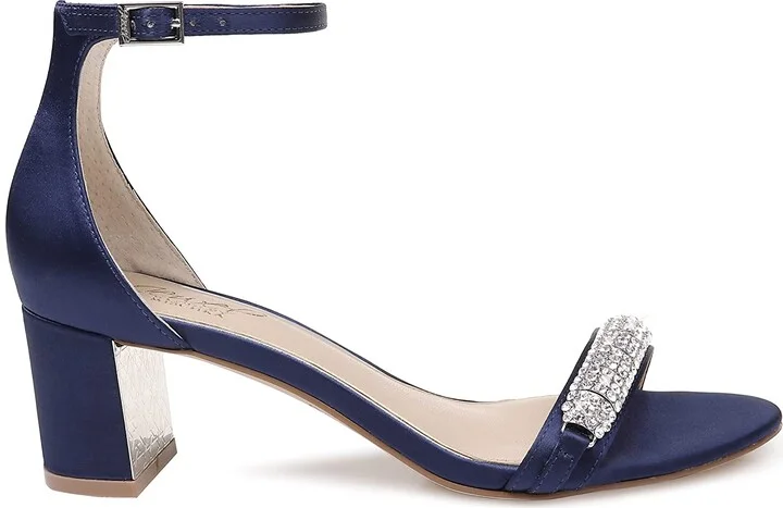 Jewel Badgley Mischka Ramsay Open Toe Block Heel