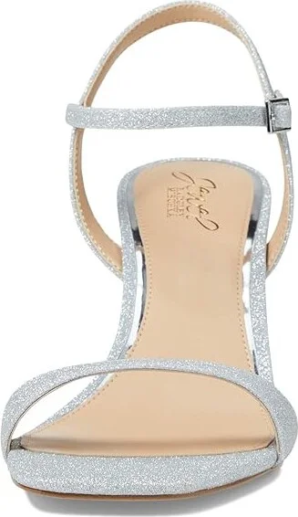 Jewel Badgley Mischka Rayla Women's Shoes Silver : 6 M, Synthetic - Image 2