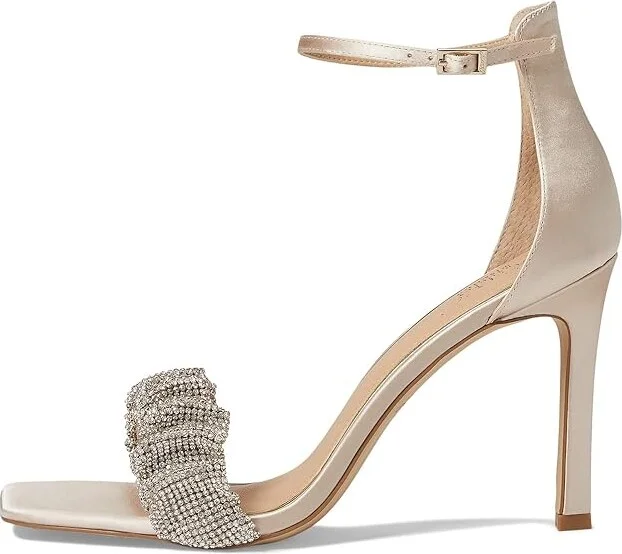 Jewel Badgley Mischka Ridley Women's Shoes Champagne : 9 M, Synthetic - Image 5