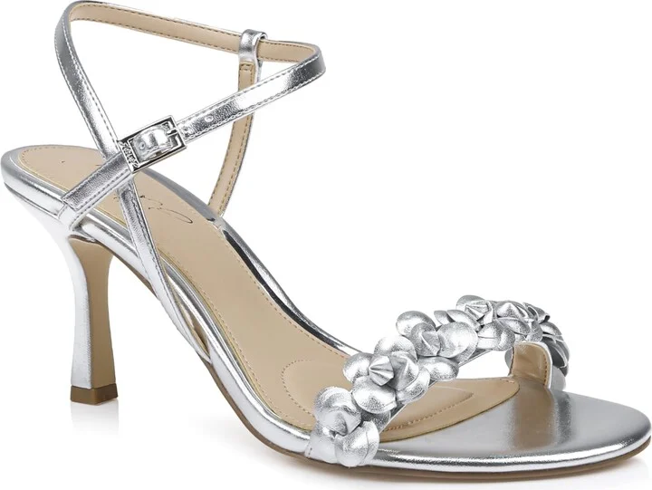 Jewel Badgley Mischka Saylor Mid Stiletto Sandals