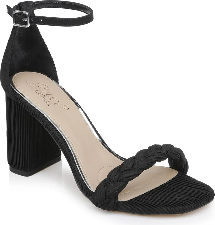 Jewel Badgley Mischka Shea Block Heel Sandals