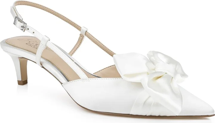Jewel Badgley Mischka Shoshana Slingback Pumps