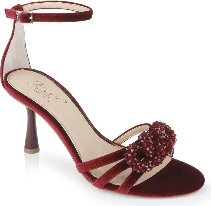 Jewel Badgley Mischka Tailani Open-Toe Stiletto Heels