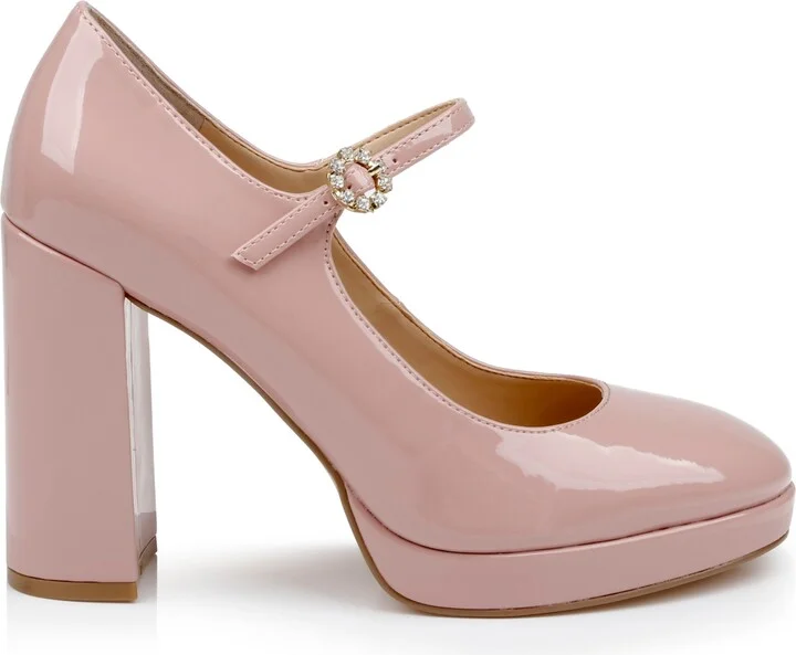 Jewel Badgley Mischka Trisha Mary Jane Platform Pumps - Image 7