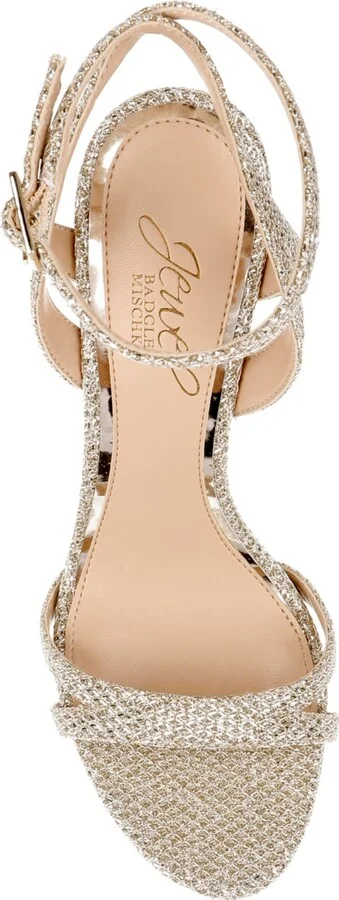 Jewel Badgley Mischka Women's Arianna Platform Stiletto Evening Sandals - Image 4