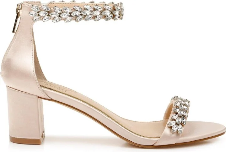 Jewel Badgley Mischka Women's Bronwen Block Heel Evening Sandals - Image 2